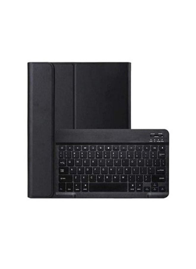 Keyboard Case for iPad 10.2 inch iPad 8th Generation (2020), 7th Gen, Air 3, Pro 10.5, Smart Keyboard Slim Cover with Pencil Holder, Magnetically Detachable Wireless Bluetooth Keyboard (Black)