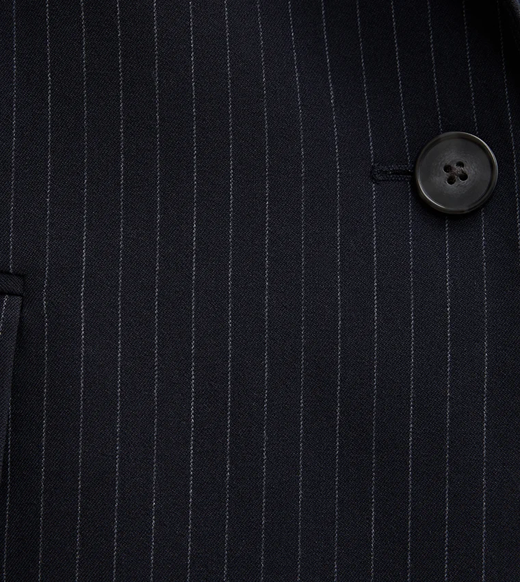 فورايفر نيو Paloma Pinstripe Single-Breasted Blazer