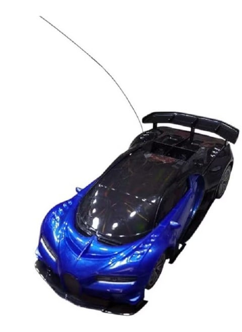 Fast Racing Car for Kids with Remote Control (Blue).