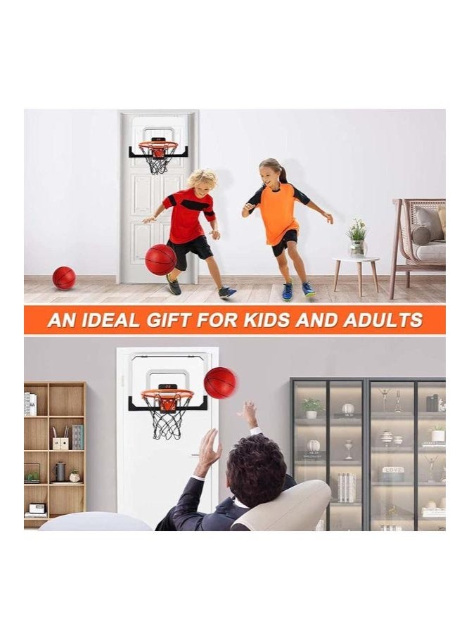 Eoptify Playful Foldable Mini Basketball Hoop – No-Drill Indoor Set for Door & Wall with Ball, Pump &  Accessories – Fun for Kids & Adults! - Image 3