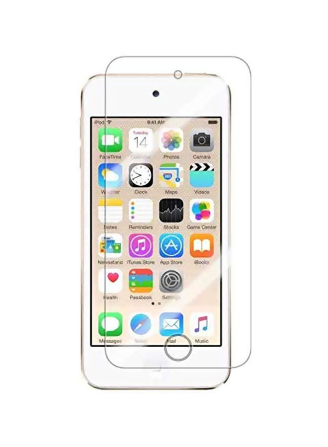 NIBEMINENT Tempered Glass Screen Protector For Apple iPod Touch 6 (6th Generation) Clear