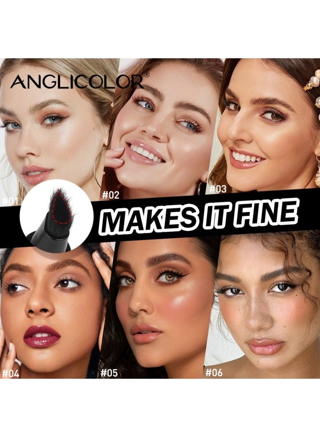 Anglicolor Women's Eyebrow Pencil, Press-Type Fine Brush Eyebrow Pencil, Square Angled Pencil, Easy to Apply, Waterproof and Smudge-Proof, Natural and Realistic Eyebrow Shape With Defined Individual Hairs (#05 espresso) - Image 4