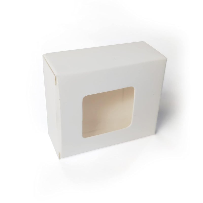 Intactmedia Plain White Paper Soap Box Pack of 10 Size 8x69x3cm - Image 2