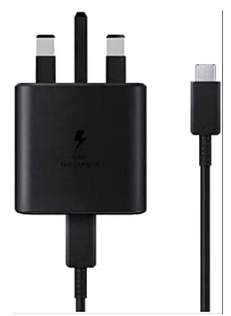 ELTRAZONE "Efficient Charging On-the-Go: Samsung UK Travel Adaptor (45W) in Sleek Black, with USB Type-C Cable for Quick and Reliable Power Delivery" - Image 1