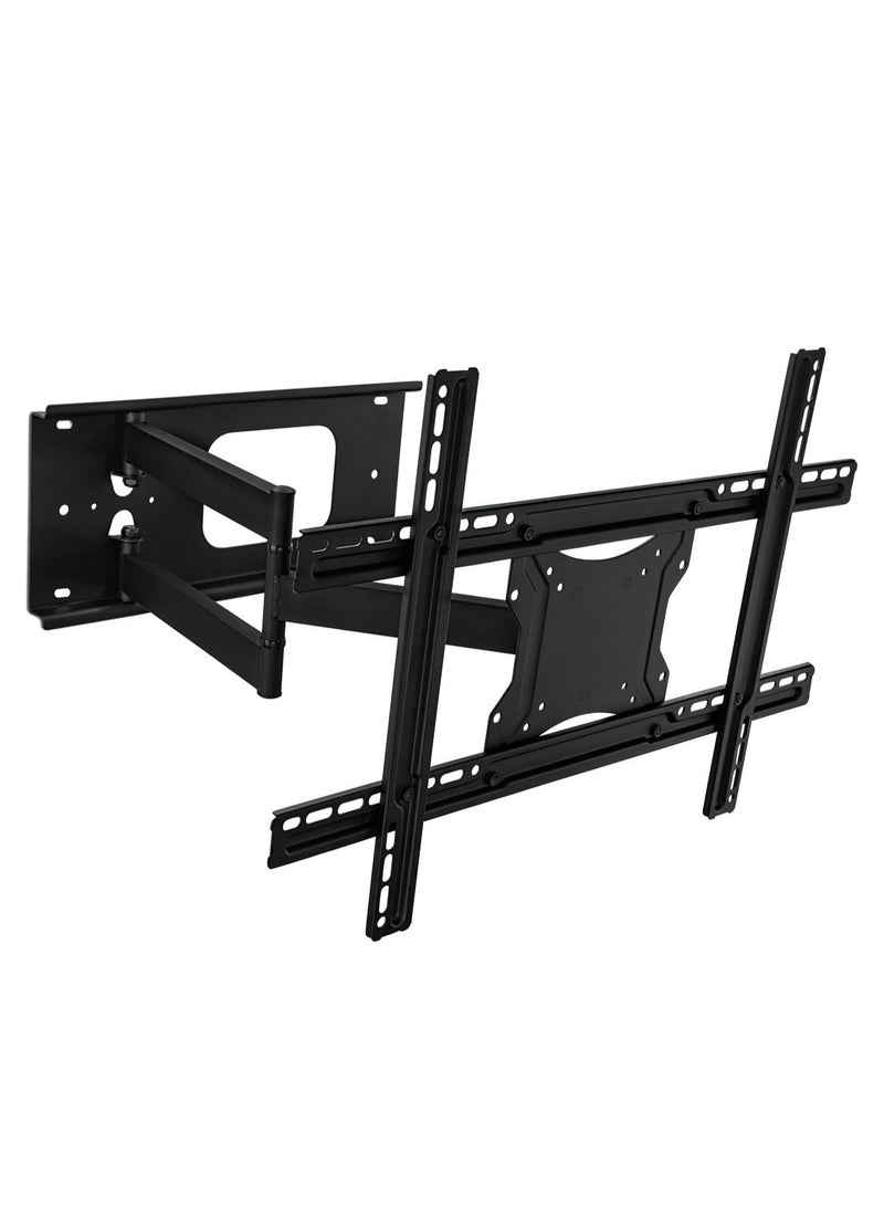Full Motion Articulating TV Wall Mount Bracket for 32-70 Plasma, LED, LCD Flat Screens up to 100 Pounds and 600x400 VESA, Tilt, Swivel, Extend, Compress - Image 1