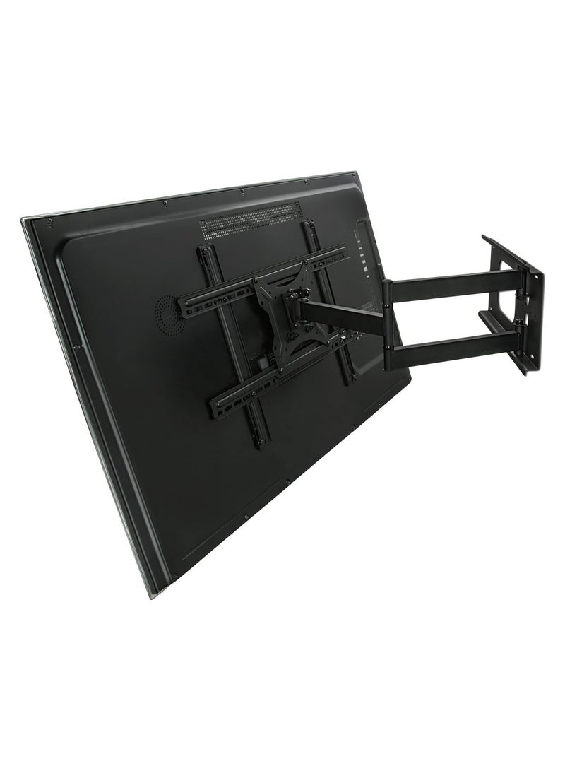 Full Motion Articulating TV Wall Mount Bracket for 32-70 Plasma, LED, LCD Flat Screens up to 100 Pounds and 600x400 VESA, Tilt, Swivel, Extend, Compress - Image 3