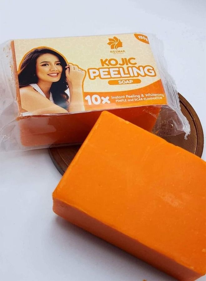 ROSMAR Kojic Peeling Soap 150 g - Image 2