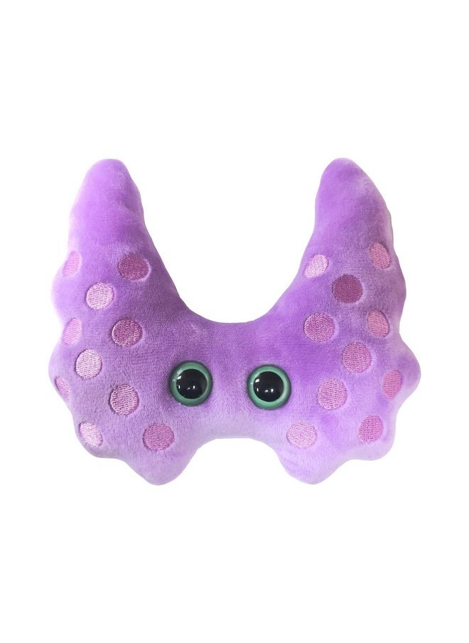 جاينت مايكروبز دمية الغدة الدرقية المحشوة من Giantmicrobes، حيوان الغدة الدرقية المحشو، هدايا التعافي من جراحة الغدة الدرقية، هدايا الذئبة، التوعية بسرطان الغدة الدرقية، هدية أخصائي الغدد الصماء، هدية الغدد الصماء، استئصال الغدة الدرقية، هدية قصور الغدة الدرقية  - Image 1