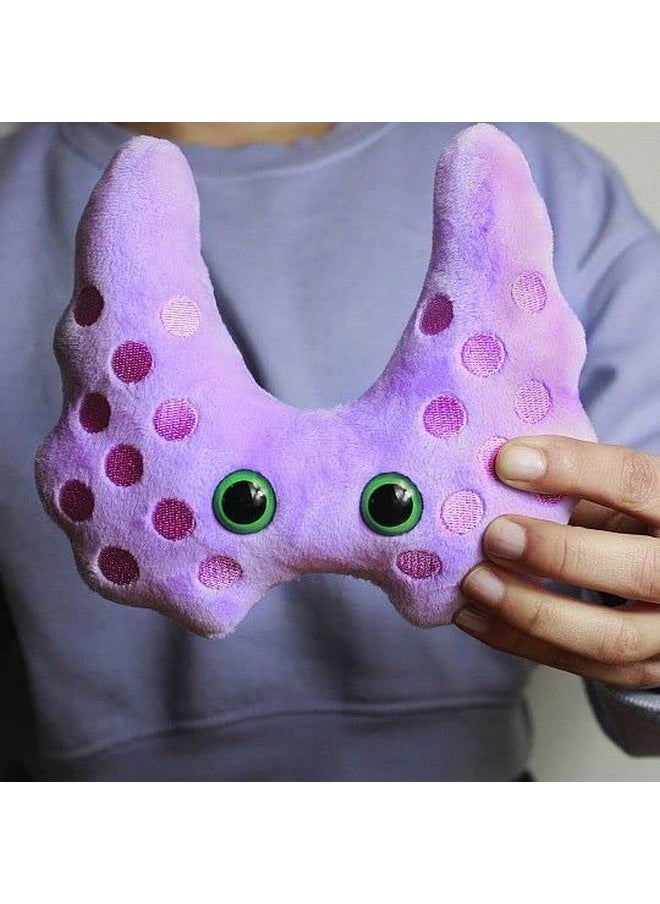 جاينت مايكروبز دمية الغدة الدرقية المحشوة من Giantmicrobes، حيوان الغدة الدرقية المحشو، هدايا التعافي من جراحة الغدة الدرقية، هدايا الذئبة، التوعية بسرطان الغدة الدرقية، هدية أخصائي الغدد الصماء، هدية الغدد الصماء، استئصال الغدة الدرقية، هدية قصور الغدة الدرقية  - Image 4