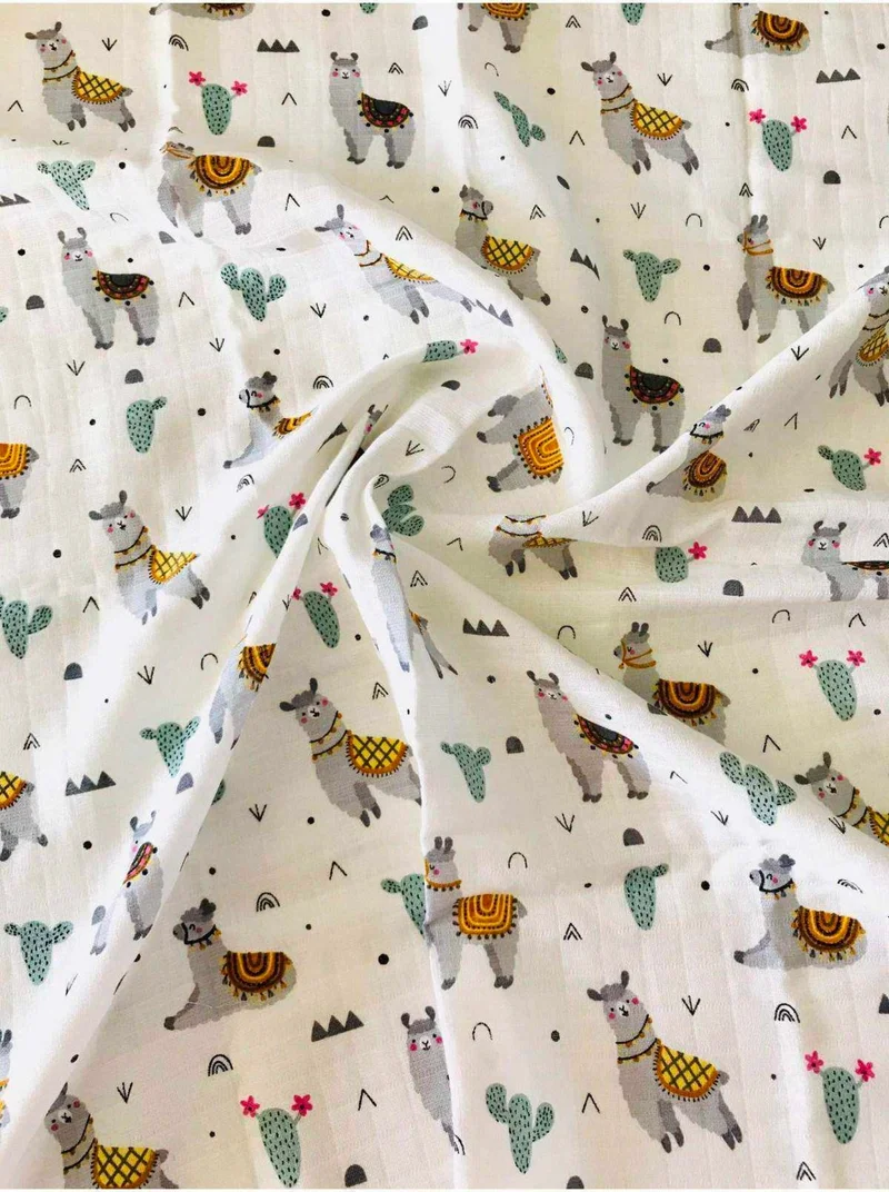 juniperus 2 Pieces 110x110 Multi-Purpose Muslin Blanket