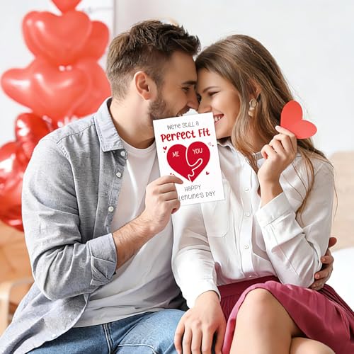 FLYAB Valentines Day Card with Envelope - Funny Valentines Day Cards for Her Him Husband Wife Boyfriend Girlfriend Romantic Anniversary Birthday Gift for Women Men Couple - Image 2