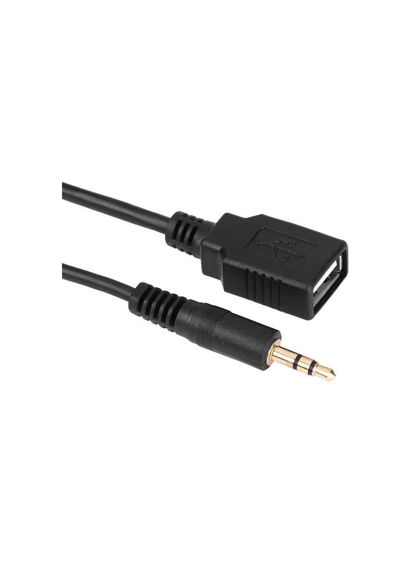 Auto Car USB AuxIn Adapter MP3 Player Radio Audio Interface for