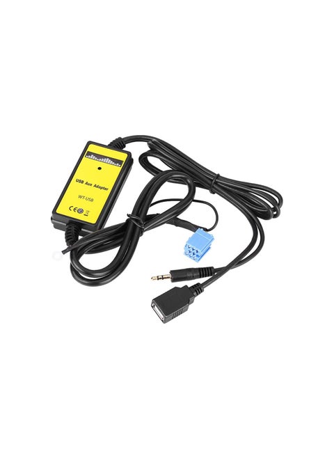 Auto Car USB AuxIn Adapter MP3 Player Radio Audio Interface for