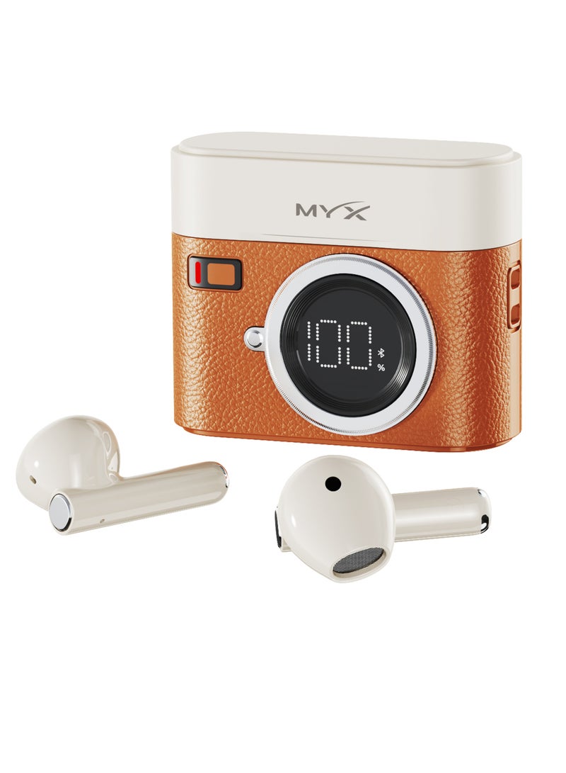 MYX Mybuds Cozy On-Ear Design, Brown - Image 3