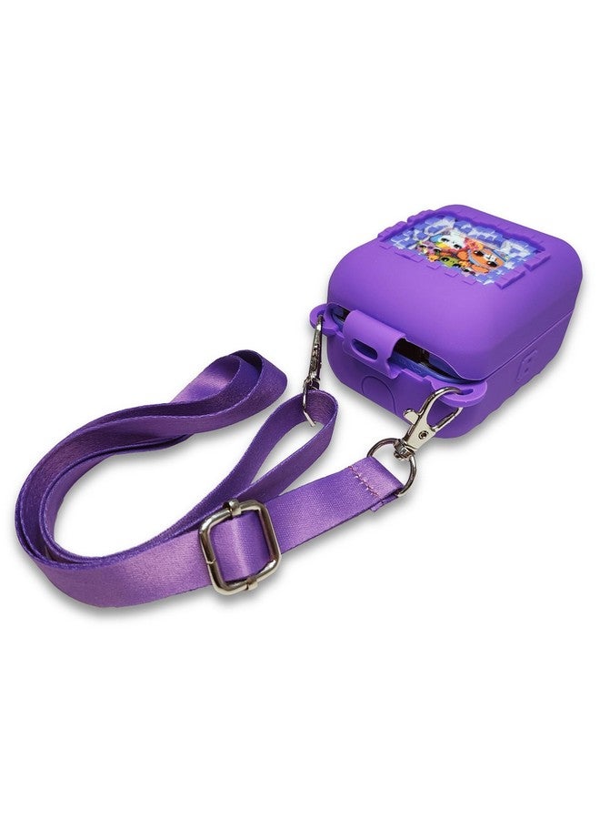 JCHPINE Silicone Cover Case for Bitzee Interactive Toy Digital Pet and Case, Protective Skin Sleeve for Bitzee Virtual Electronic Pets Accessories (Case Only) (Purple, Case for Bitzee 15 Animals) - Image 5