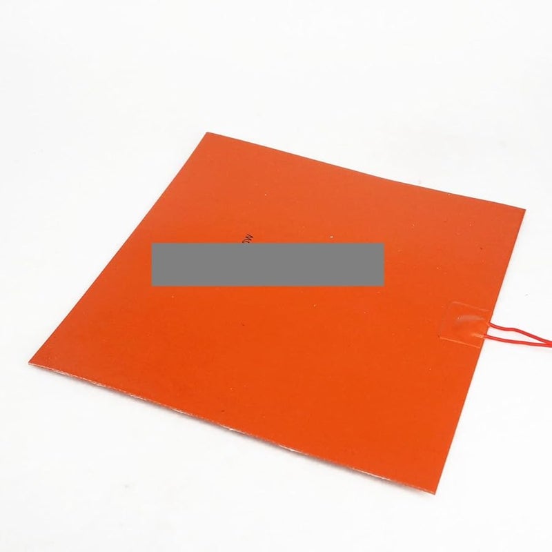 150 واط 220 × 220 مم وسادة تدفئة سيليكون مرنة لخزان الزيت الأسلاك الكهربائية 220 فولت تيار متردد - Image 3