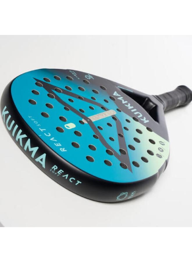 كويكما مضرب بادل للكبار - PR React Soft أزرق - Image 4