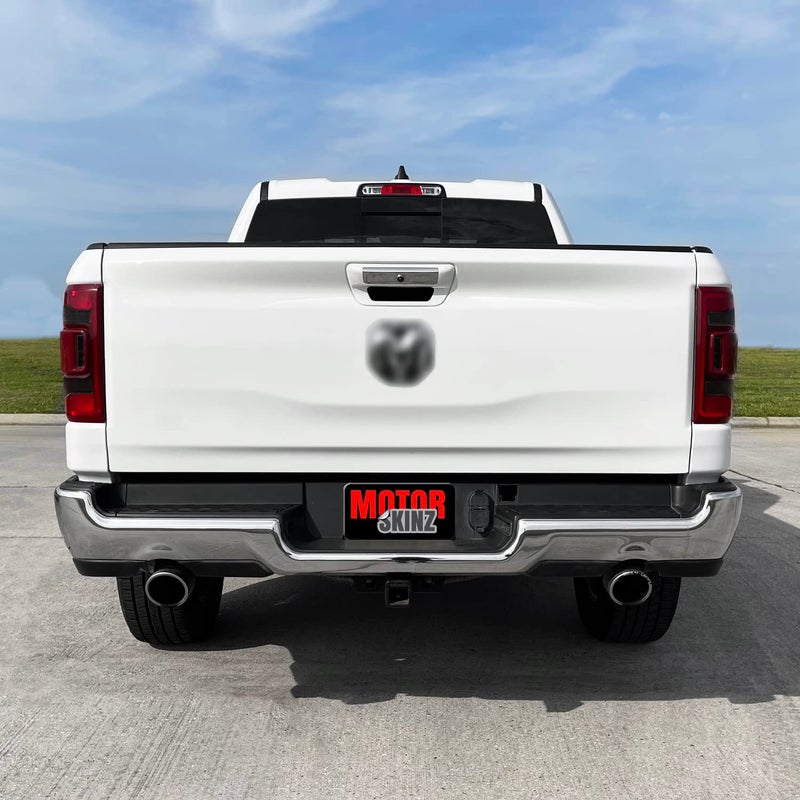SlickMod PreCut Vinyl Smoke Tint for 2019-2023 Dodge Ram 1500 Tail Light Turn Signal & Reverse (20% Dark Smoke) - Image 4