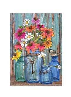 Y&D Diamond Painting Kits for Adults, DIY 5D Round Full Drill Flowers Art, Number kit Crystal Rhinestone Embroidery Cross Stitch Arts Craft Home Decor Gifts Very Suitable Leisure  - Image 1
