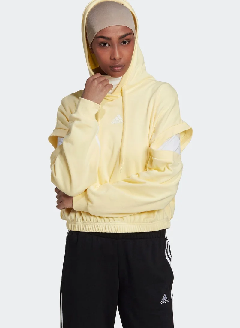 Adidas Hyglm Logo Hoodie