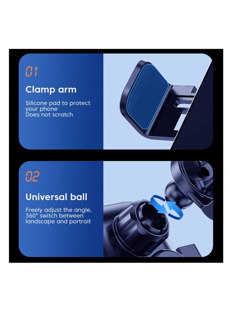 SYOSI Wireless Charger for Car, 15W Auto-Clamping Charger Mount, 360° Adjustable Air Vent Car Charging Holder, Fit for iPhone 14 13 12 11 10 8 Pro Max Xs, Samsung Galaxy S &Note Series LG etc - Image 5