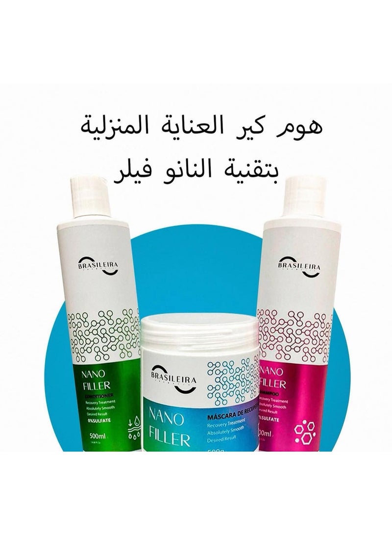 BRASILEIRA Nano Filler Home Care Kit - Image 4