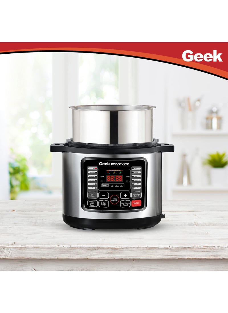 Geek Geek Robocook Compatible Stainless Steel Inner Cooking Pot (6 Litre) - NOT FOR 5 & 8 LITRE VARIANTS  - Image 4