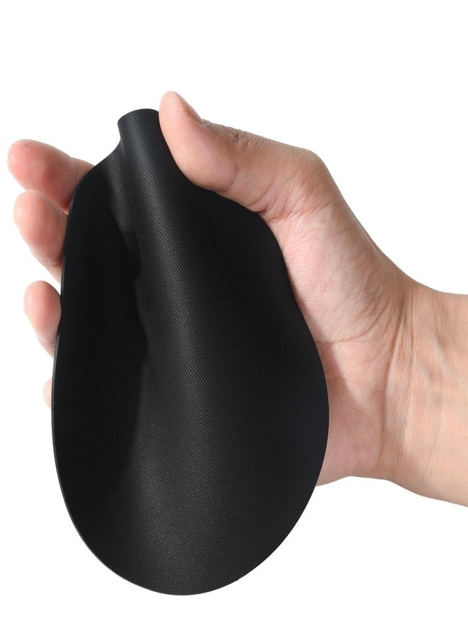 وسادة سيليكون لفتح البرطمانات، ماسكات لفتح البرطمانات، أدوات مطبخ دائرية سوداء متعددة الأغراض، فتاحات أغطية زجاجات مانعة للانزلاق لكبار السن والأطفال والنساء ومرضى التهاب المفاصل، 4 قطع - Image 4