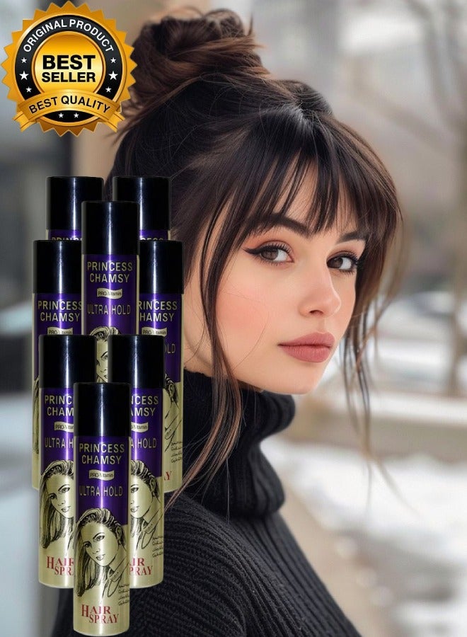 برينسس شامسي 8 قطع بخاخ الترا هولد للشعر 90مل - Image 1