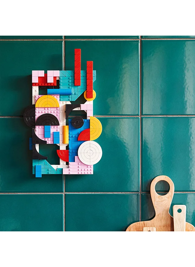 ليغو Art Modern Art 31210 Building Kit; Abstract Wall Art And A Gift Idea For Artistic People; Set For Adults Who Enjoy Craft Hobbies (805 Pieces)