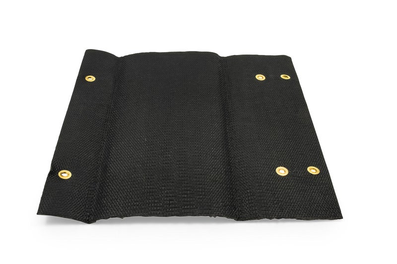 Camco 42907 Gray Premium Wrap Around RV Step Rug (100% Polyester (17.5" x 18")) - Image 5