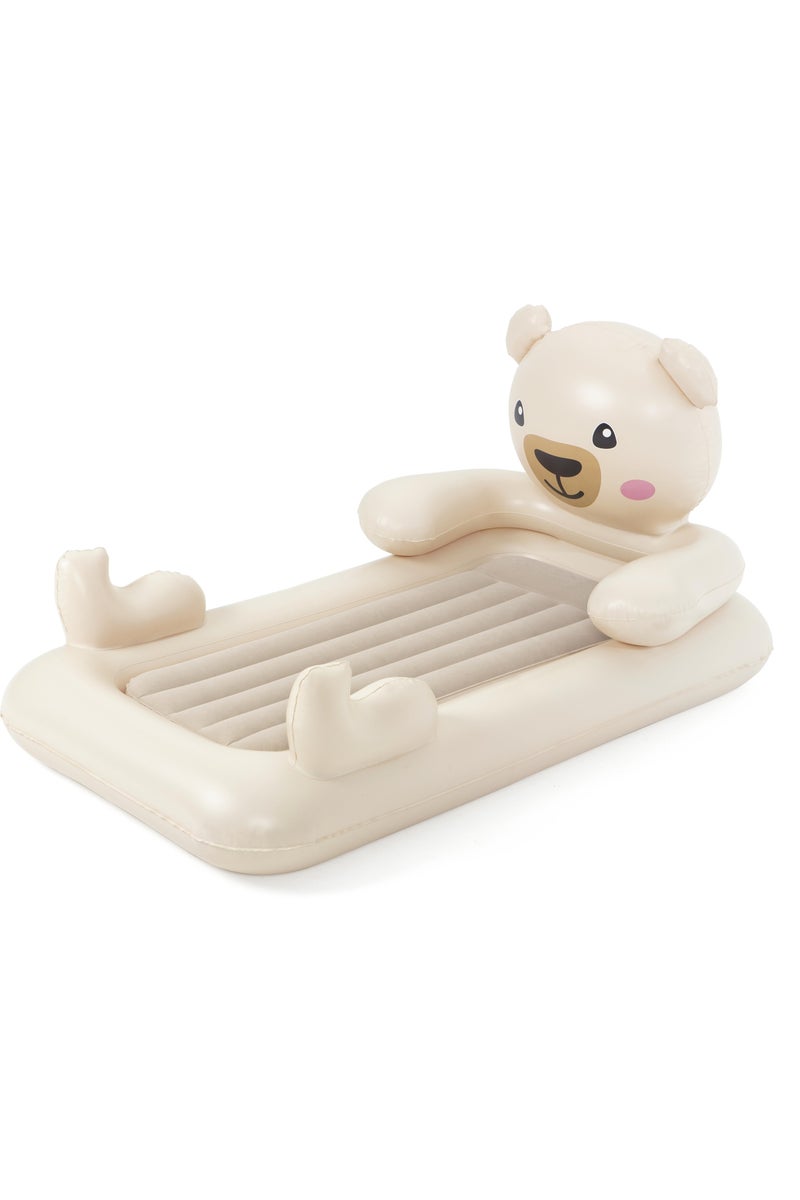 Bestway Bestway Airbed Teddy Bear 188x109x89cm | Kids Airbed | Air Mattress | Inflatable Mattress | Air Bed For Indoor and Outdoor Camping - Image 1