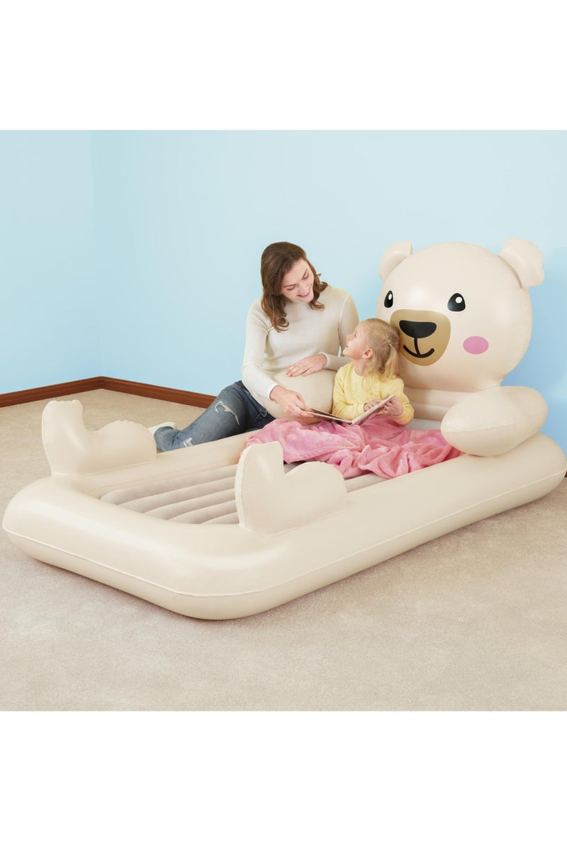 Bestway Bestway Airbed Teddy Bear 188x109x89cm | Kids Airbed | Air Mattress | Inflatable Mattress | Air Bed For Indoor and Outdoor Camping - Image 3