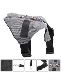 Ymiko Rabbit Vest Harness and Leash Set, Adjustable Formal Suit Cute Pet Harness Leash Set for Bunny Puppy Kitten Ferret and Other Small Animals for Kitten Small Animal Walking (S)  - Image 3