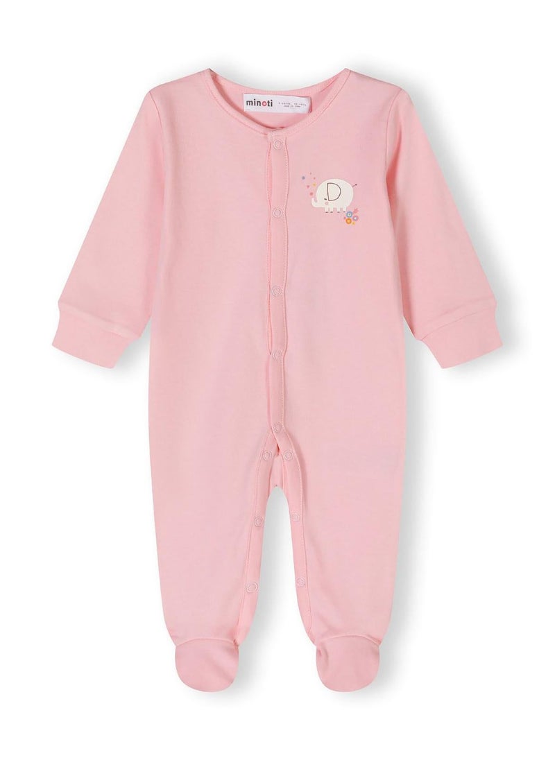 مينوتي طقم من 4 بيجامات أطفال بأزرار أمامية كاملة - Image 4