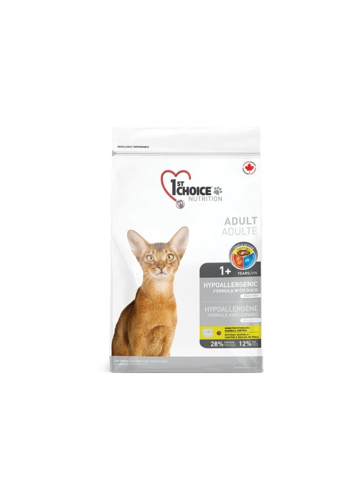 1st Choice Hypoallergenic Grain free Formula with duck (Adult) 2.72 Kg, 1st Choice cat food, Raw food for cats, High Protein Raw cat food, best cat food, nutritious cat food, cat food - pzsku/ZFDAC1AF6641757352A3FZ/45/_/1730122397/7dc9ef63-ea8f-44cb-a09b-93c869d096d6