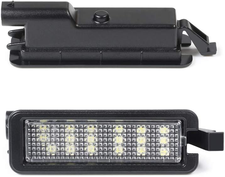 Gempro مجموعة مصباح لوحة الترخيص LED من جيم برو لسيارات دودج تشارجر، تشالنجر، كرايسلر 300، باكفيكا، جيب كومباس (2015-2018) - Image 5