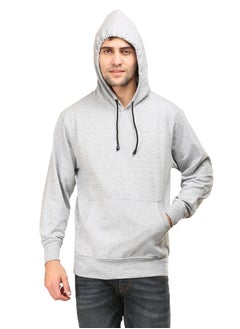 Unisex Regular Fit Full Sleeves Solid Hoodie Sweatshirt (Grey) - pzsku/ZFDAC2AB39D1EFCB4A2DCZ/45/_/1720271894/1ecdc3ce-e26b-4a3a-8578-432035b4bae6