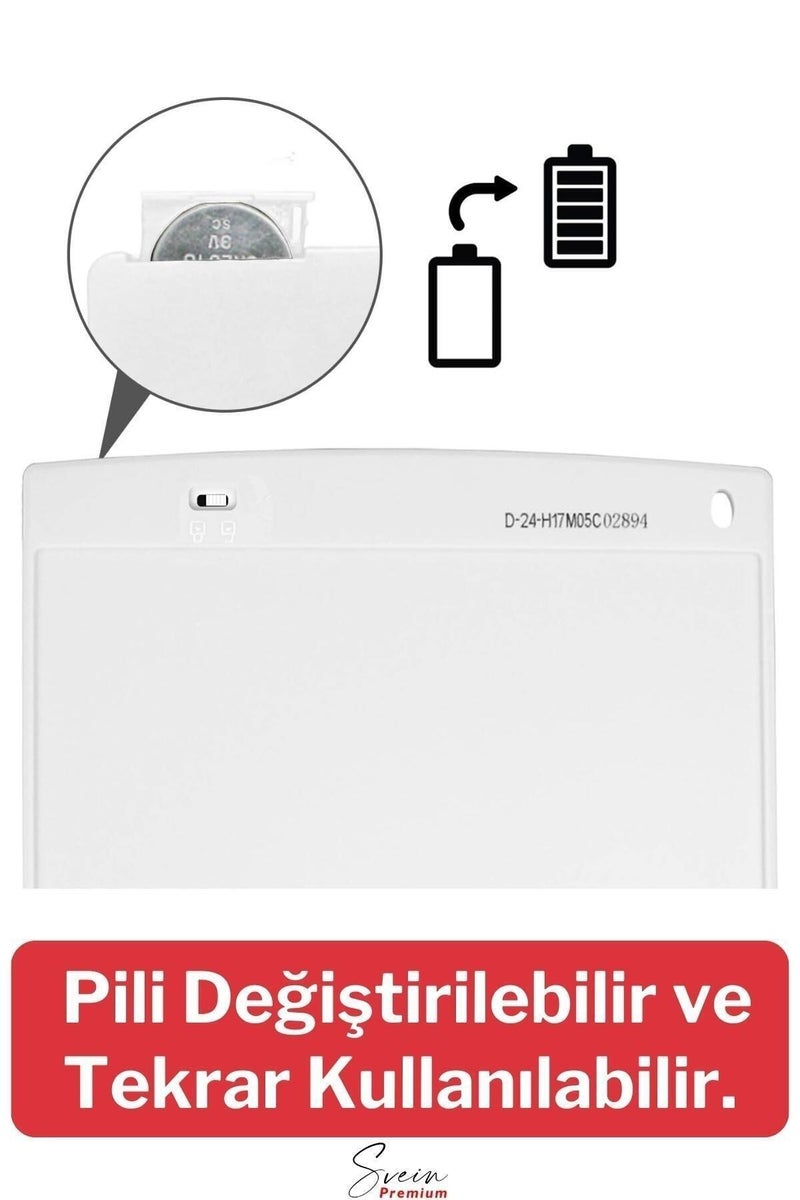 8.5 Inch Writing Lcd Graphic Digital Drawing Tablet with Pen Erasable Note Writing Training Writing Board - Image 4
