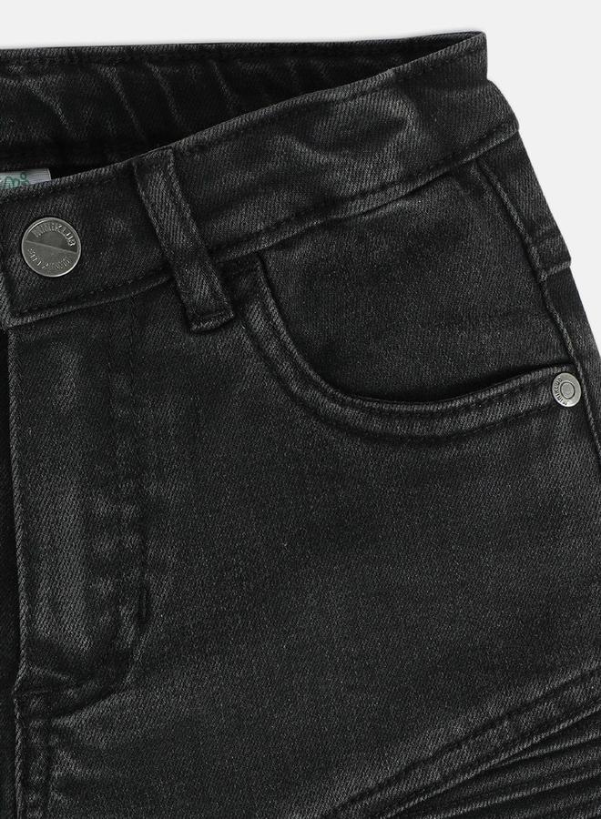 MINIKLUB Boys Pleated Detail Mid Rise Jeans - Image 4