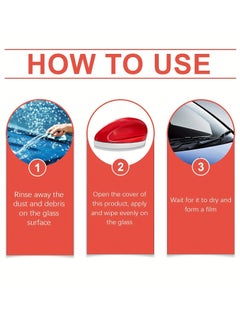 NT Glass Cleaning Brush Set - Automotive Glass Oil Film Remover, Strong Stain Removal for All Windows, Rearview Mirror Coating, and Rain Repellent Effect, Suitable for All Vehicle Windows (Brush + R - pzsku/ZFDAD0293B9899F62AD9BZ/45/_/1740882868/91dc07b2-7c1e-4cb5-8951-70e71f0eb191