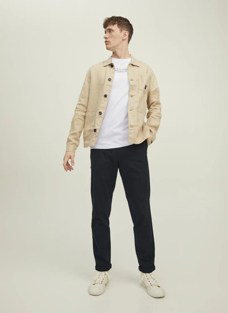 JACK & JONES Logo Crew Neck T-Shirt