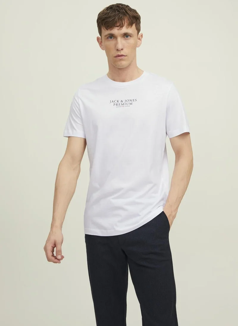 Logo Print Regular Fit T-Shirt