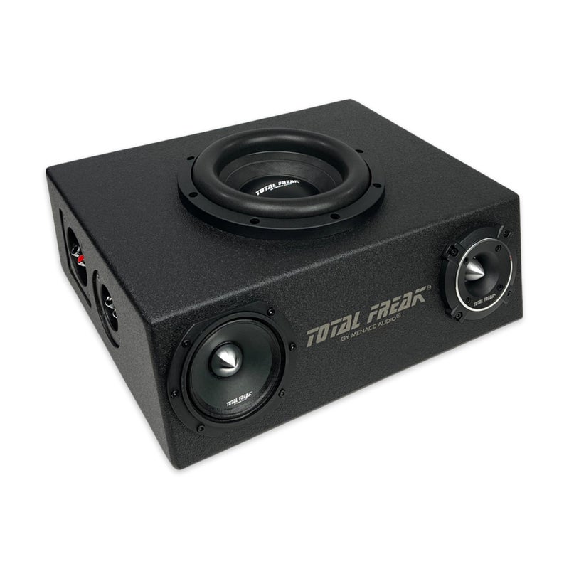 MENACE AUDIOÂ® TOTALFREAKÂ® 8" Full Range Subwoofer/Midrange Enclosure - Image 1