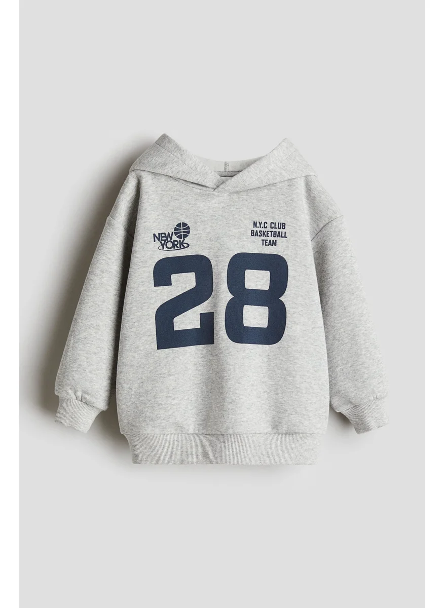 اتش اند ام Printed Hoodie