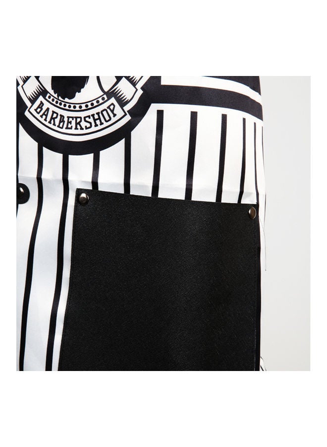 NIBEMINENT Salon Apron Black/Silver - Image 5