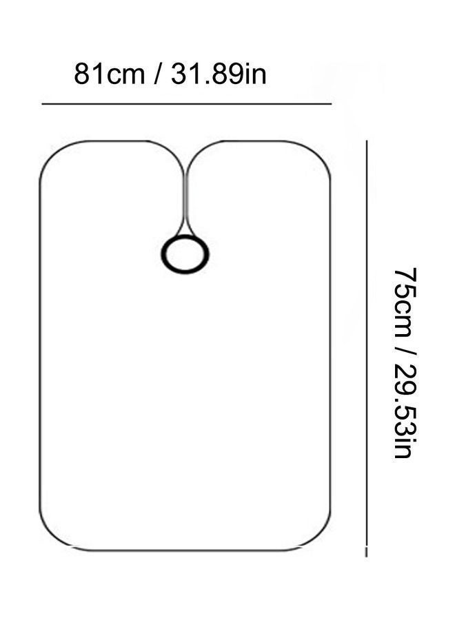 NIBEMINENT Salon Apron Black/Silver - Image 3