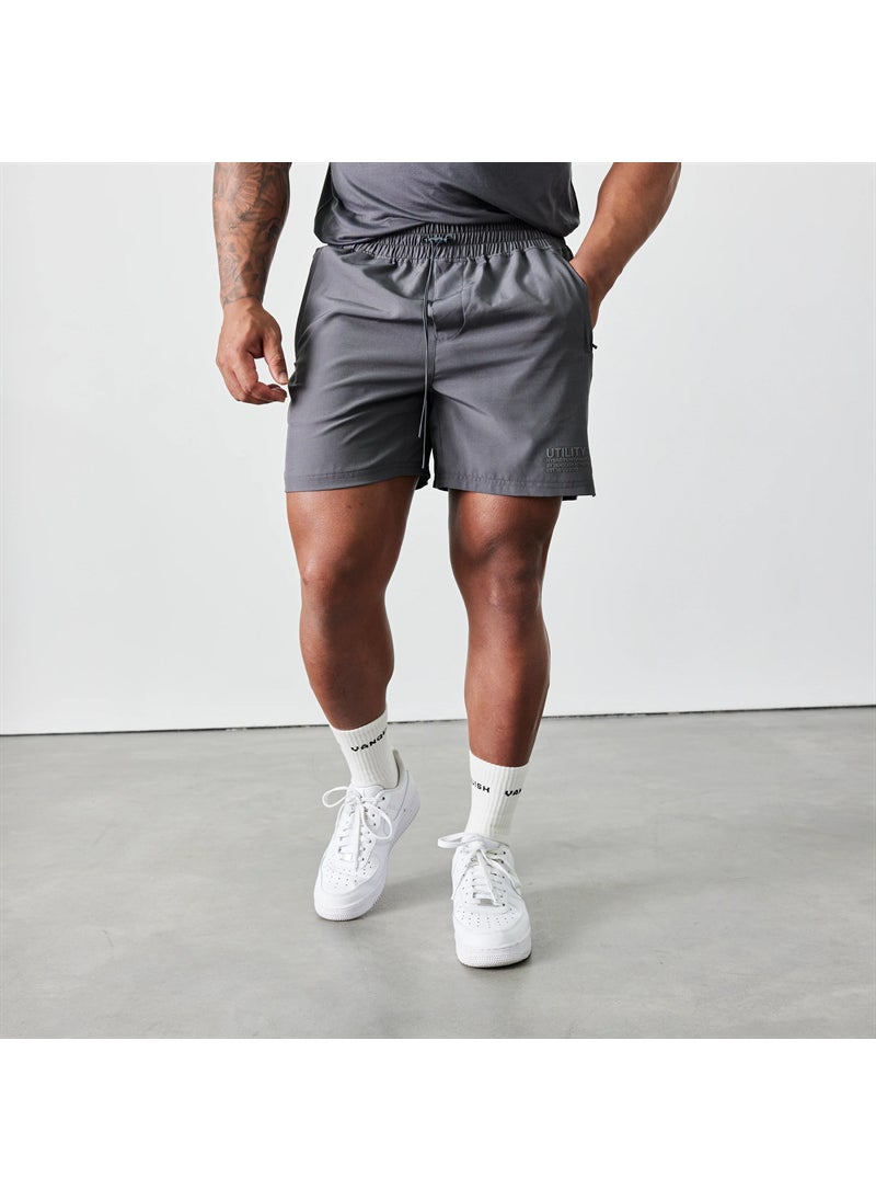 Generic - VANQUISH Mens Summer Quick-Dry Running Shorts Army Green - Image 1