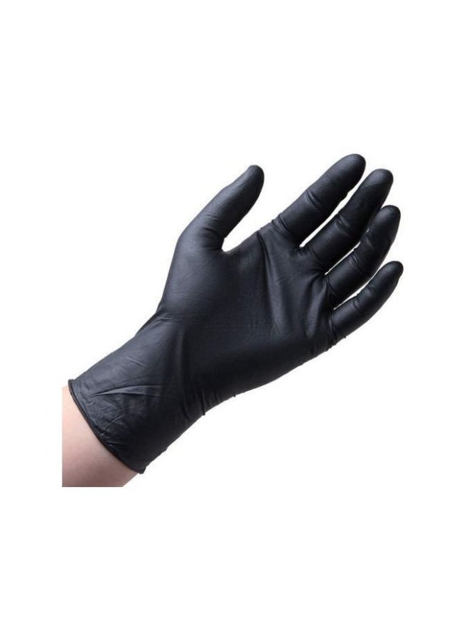 عبوة قفازات متعددة الاستخدام للحماية والراحة في كل مهمة تحافظ على نظافة يديك وتحميك من الجراثيم أثناء العمل لون اسود - Image 3