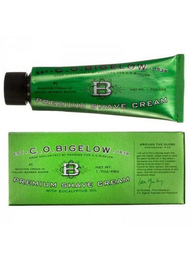 C. O. Bigelow C.O.Bigelow Premium Shaving Cream 1.7 Oz (Pack Of 2)  - Image 3